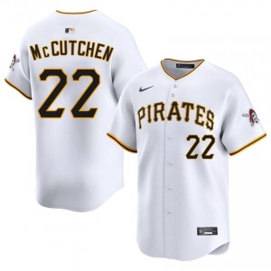 White Andrew McCutchen #22 PIT Baseball Stitched Jersey | Iconic Men Fit 87385838