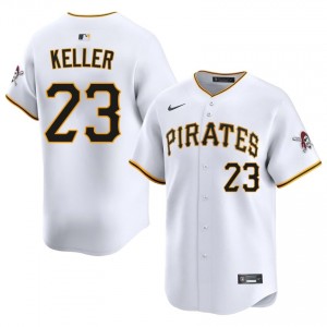 White Mitch Keller #23 Pittsburgh Pirates Baseball Stitch Jersey | Replica Men Fit 59816460