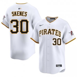 White Paul Skenes #30 Pittsburgh Pirates Baseball Embroidery Jersey | Durable Men Fit 22919647
