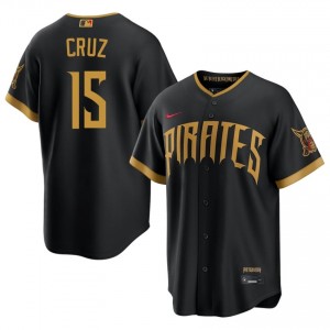 Exclusive Oneil Cruz #15 Blcak City Connect Baseball Stitch Jersey | Pirates Men Collection Edition 36901348