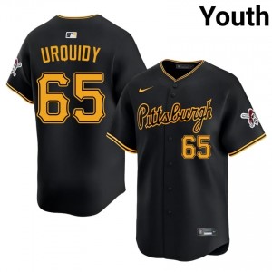 Black Jose Urquidy #65 Pirates Baseball Stitched Jersey | Iconic Youth Fit 38258586